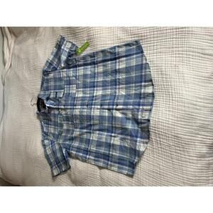 Wrangler Regular Fit Short Sleeve Button Down Shirt‎ Men's L